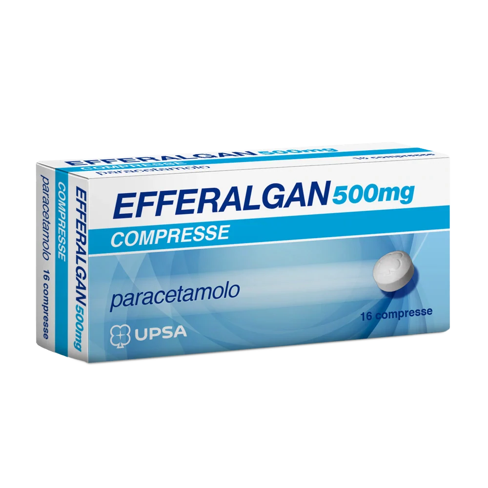 Upsa Efferalgan 500 mg 16 compresse Farmaci