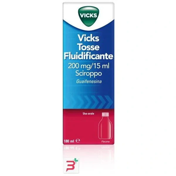 Procter & Gamble Vicks Tosse Fluidificante 180 ml Farmaci