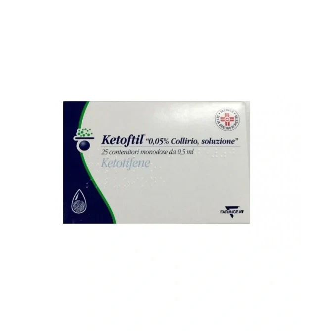 Polifarma Ketoftil Collirio Monodose 0,5 mg/ml Farmaci