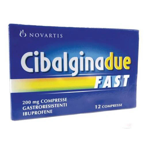 Vemedia Cibalgina Due Fast 200 mg 12 compresse Farmaci