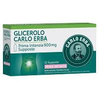 Carlo Erba Glicerolo Prima Infanzia 900 mg 12 Supposte Farmaci