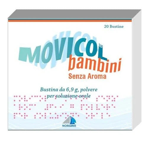 Norgine Movicol Senza Aroma 20 Bustine Farmaci