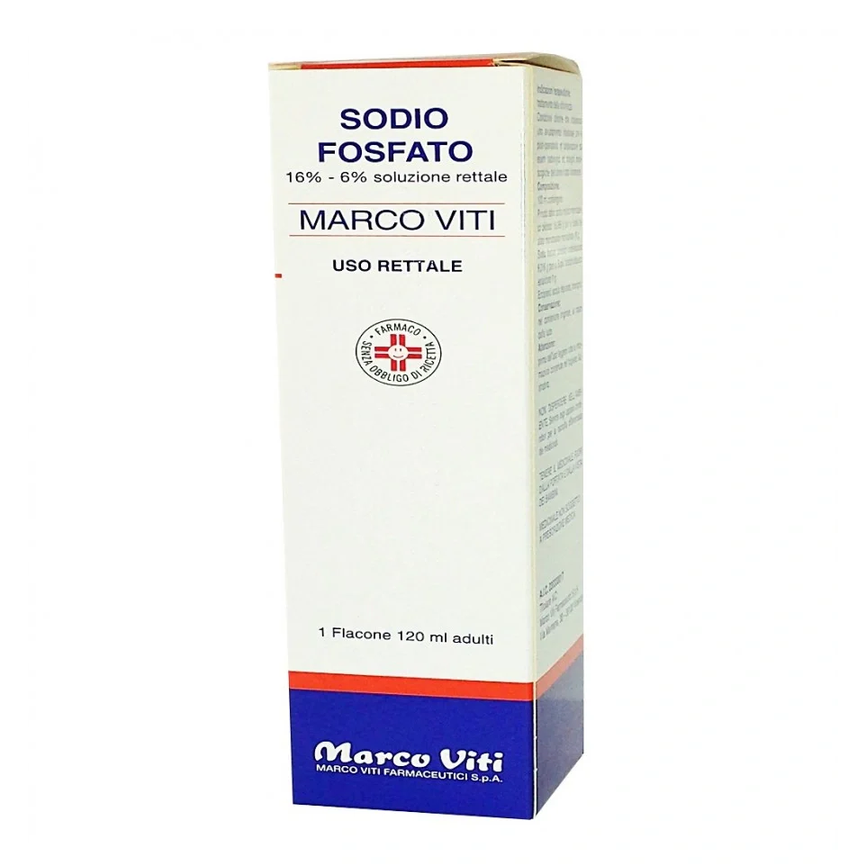 Marco Viti Sodio Fosfato MV Soluzione Retta 120 ml Farmaci