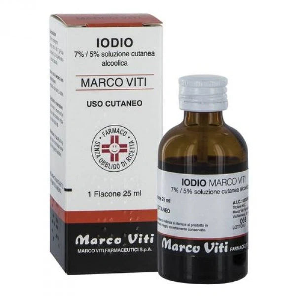 Marco Viti Iodio Sol Alco 25 ml Farmaci