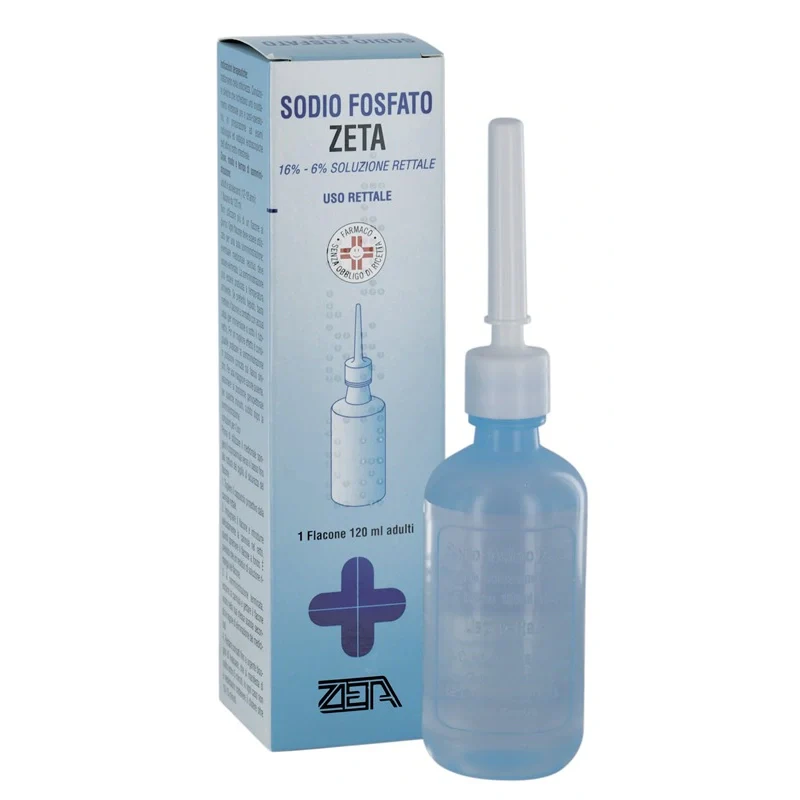Zeta Farmaceutici Sodio Fosfato Rettale 120 ml