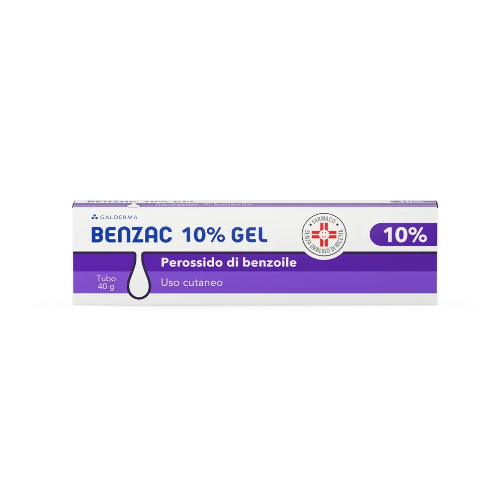 Galderma Benzac Gel 10% 40g Farmaco da banco
