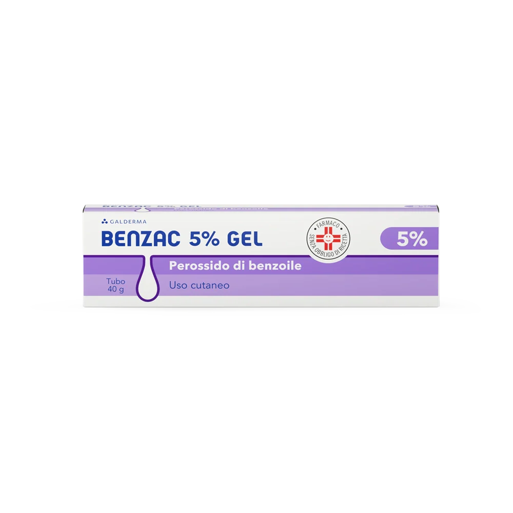 Galderma Benzac Gel 40g 5% Farmaci da banco