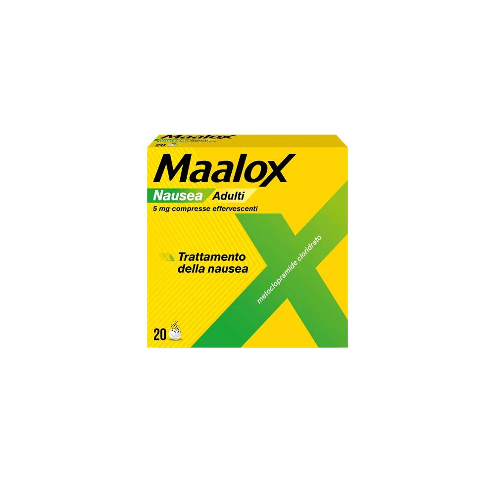Opella Healthcare MaaloX Nausea 20 Compresse Effervescenti Farmaci da banco