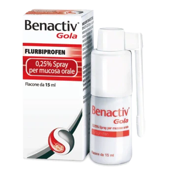 Reckitt Benckiser Benactiv Gola Spray 15ml Farmaci da banco