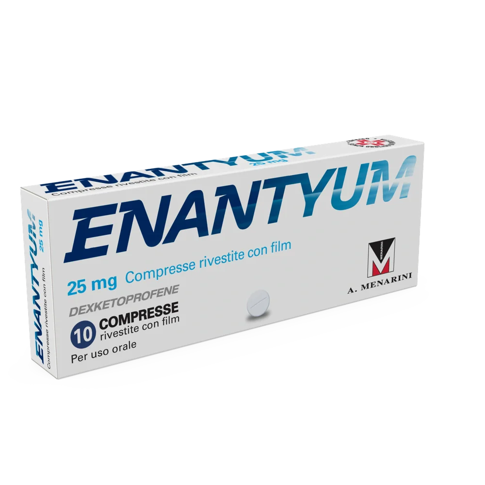 A.Menarini Enantyum 25 mg 10 compresse rivestite Farmaci