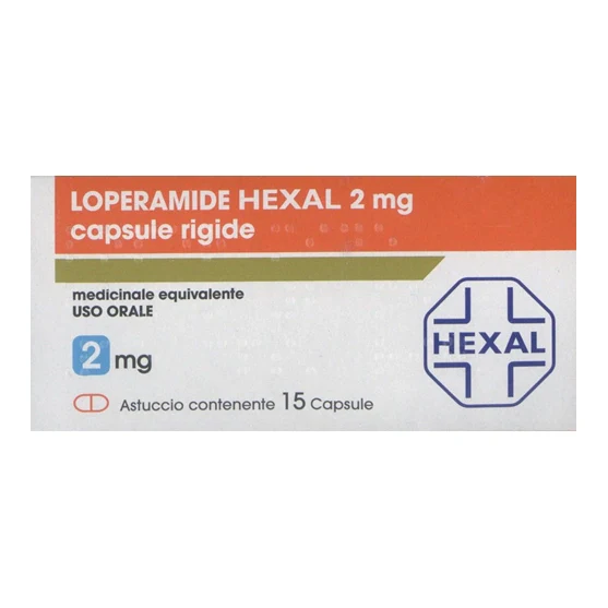 Sandoz Loperamide Hexal 2 mg 15 capsule Farmaci