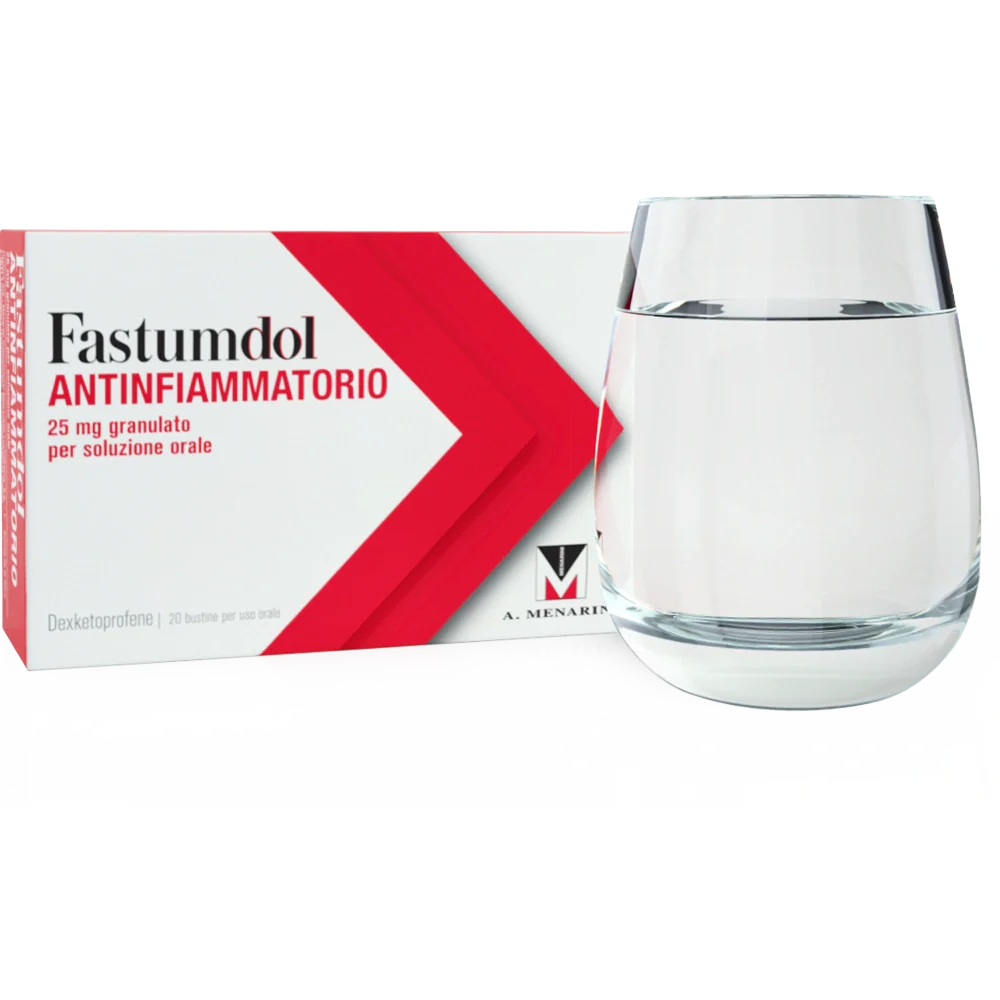 Menarini Fastumdol Granulato 25 mg 20 bustine Farmaci