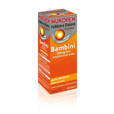 Nurofen Febbre D 200 mg/5 ml 100 ml