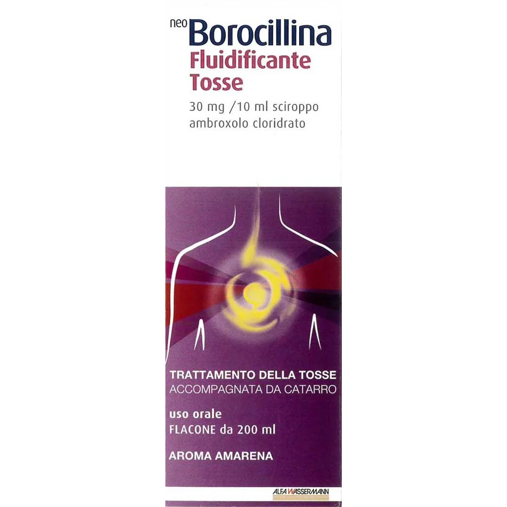 Alfasigma Neoborocil Fluid Tos 200 ml