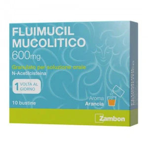 Zambon Fluimucil Mucolos 600 mg 10 bustine Farmaci
