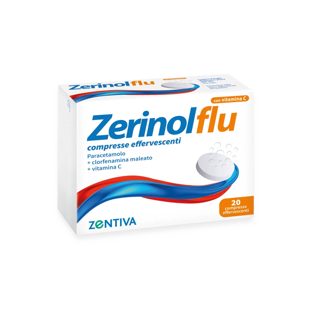 Zentiva Zerinol Flu compresse effervescenti 20 compresse Farmaci