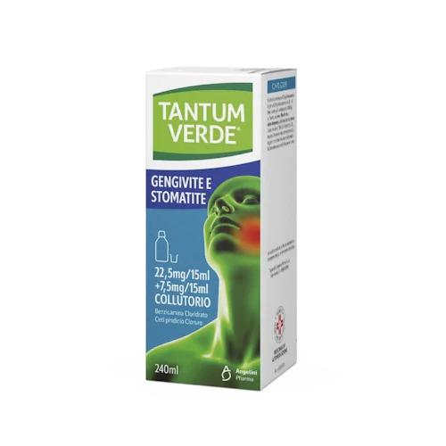 Angelini Tantum Verde Gengive e Stomaco 240 ml Farmaci