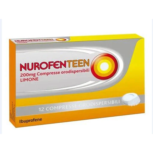Reckitt Benckiser Nurofen Teen 200 mg compresse orodispersibili Farmaci