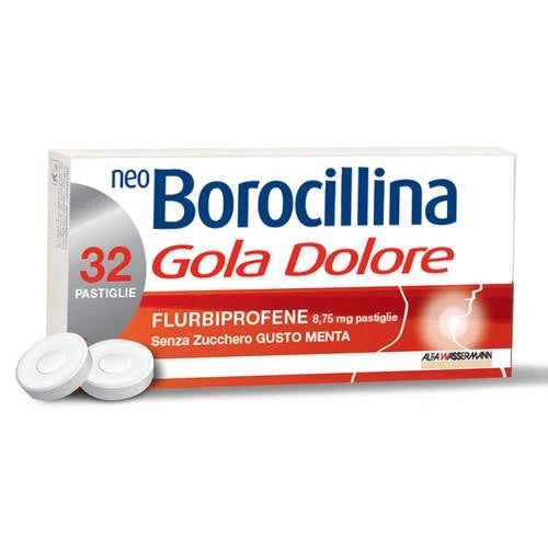 Alfasigma Neoboro Gola Pastiglie Menta 32 pz Farmaci