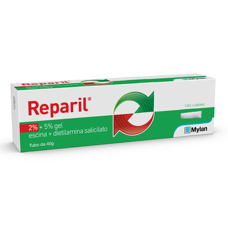 Viatris Reparil Gel 40g - Gel per Muscoli e Articolazioni