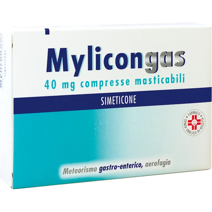 Kenvue Mylicongas 40 mg 50 compresse masticabili Farmaci da banco