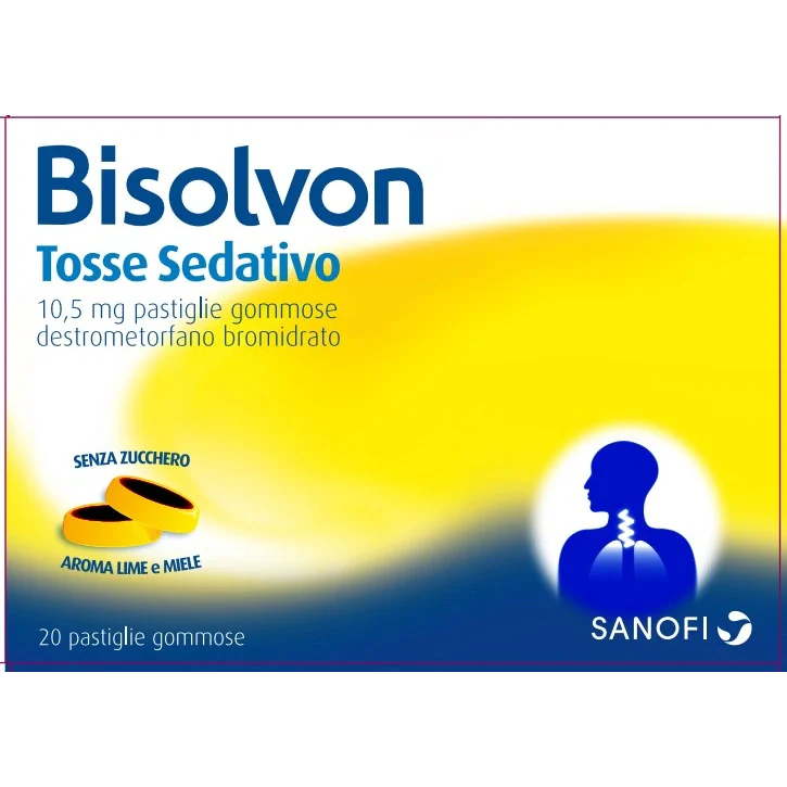 Opella Healthcare Bisolvon Tosse Sed 20 Pastiglie Gommose Farmaci