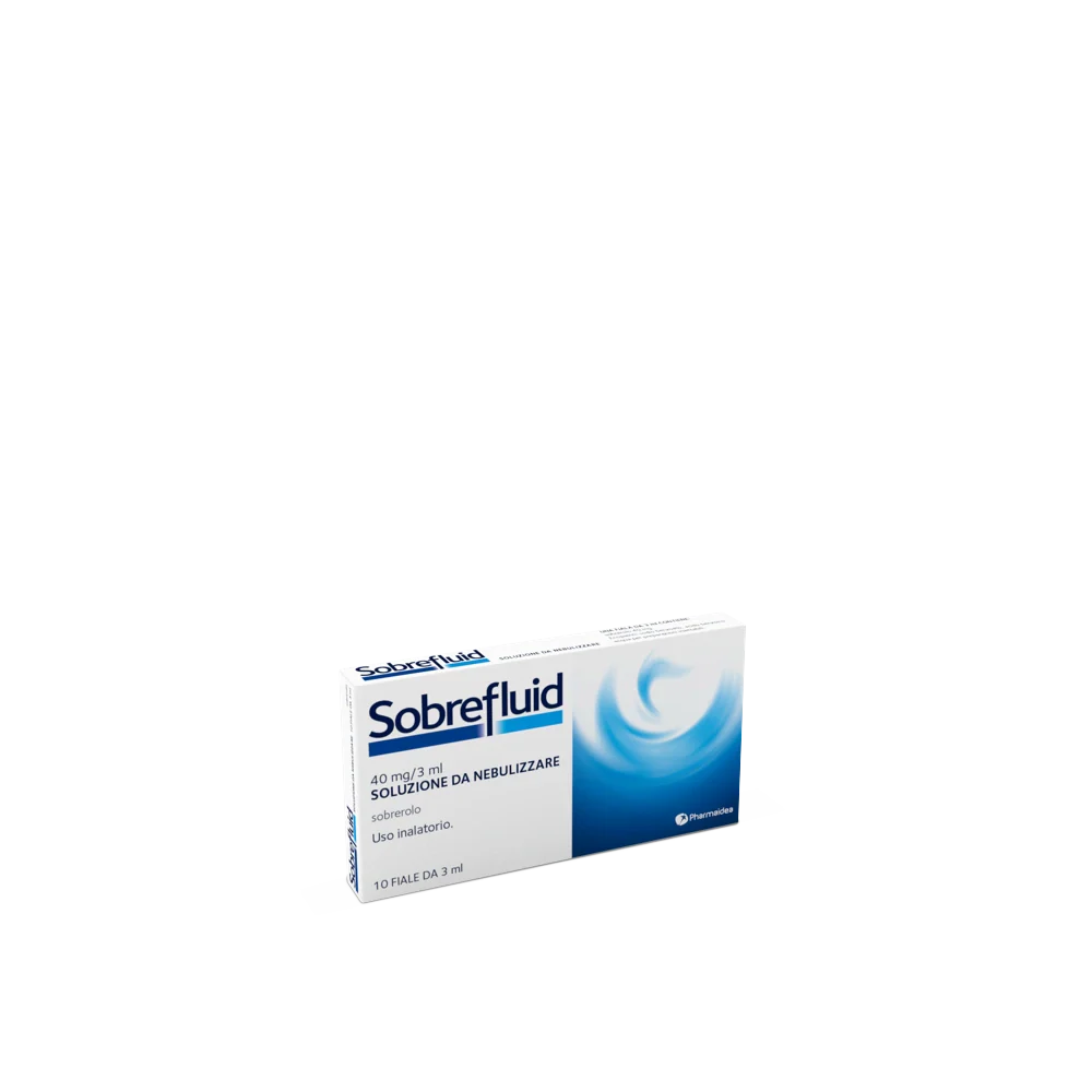 Pharmaidea SOBREFLUID Nebul 40 mg 3 ml Farmaci
