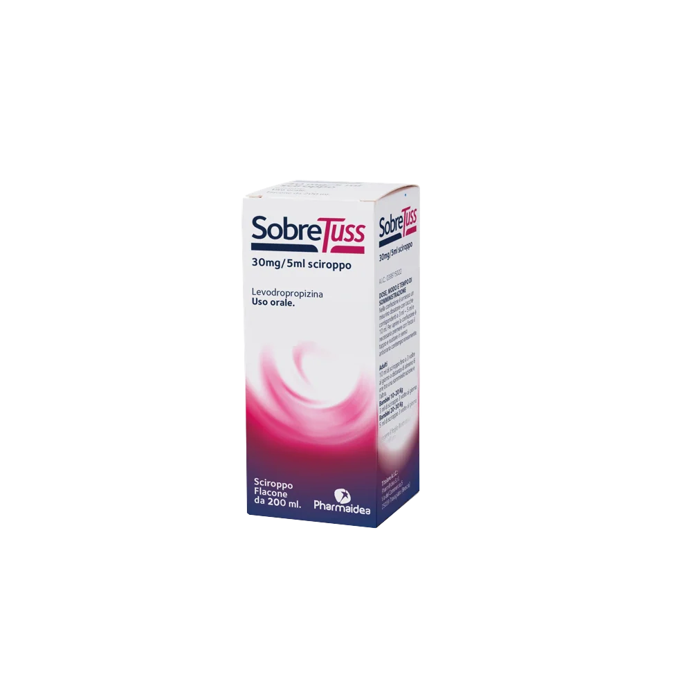 Pharmaidea Sobretuss sciroppo 30 mg/5 ml Farmaci da banco