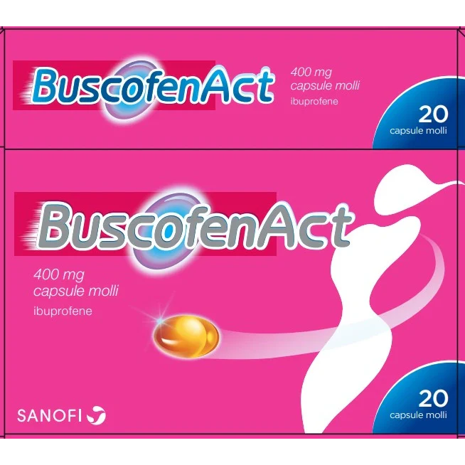 Opella Healthcare Buscofenact 400 mg 20 capsule molli Farmaci da banco