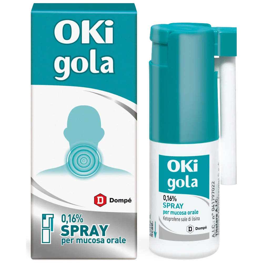 Dompe Oki Gola Spray 15ml Farmaci