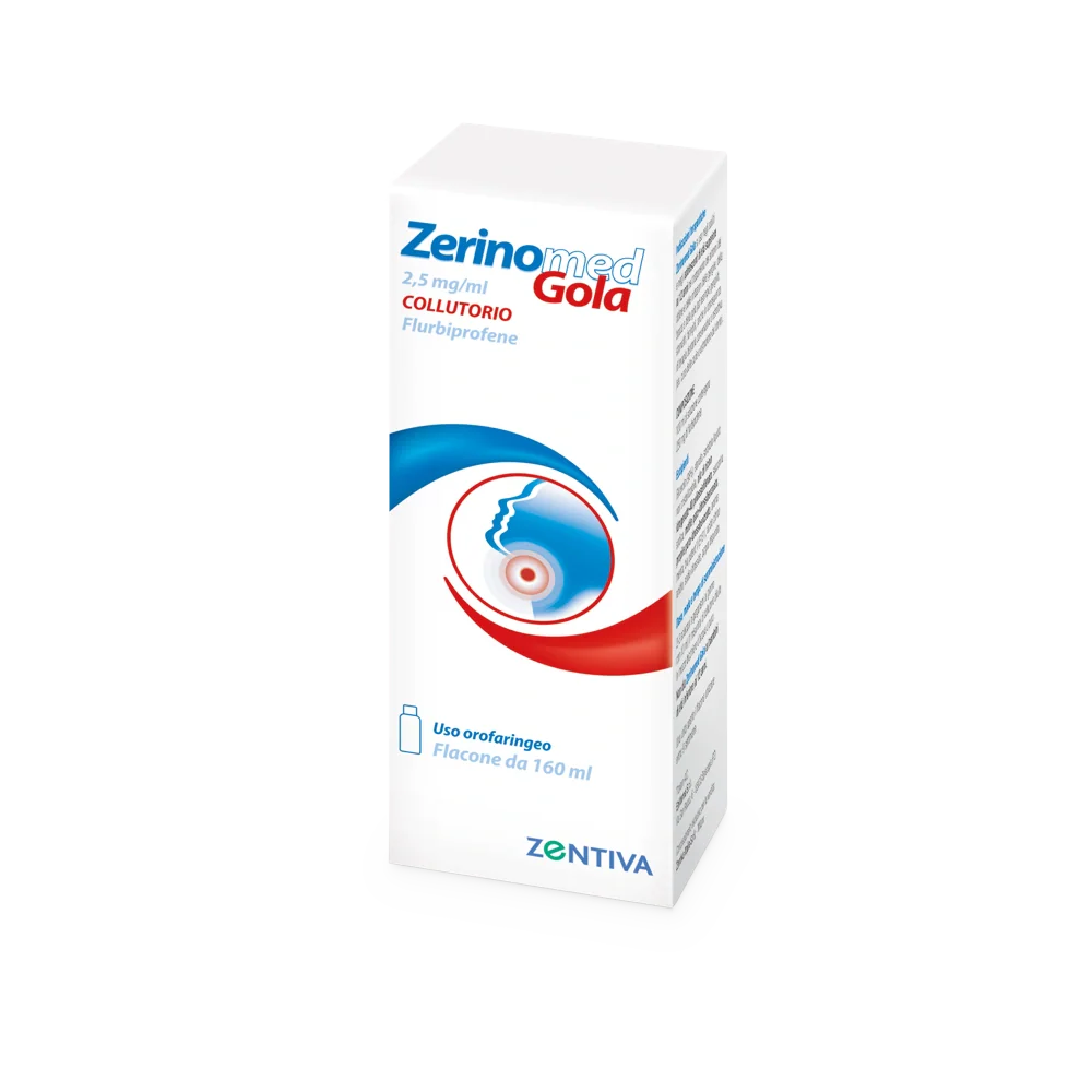 Zentiva Zerinomed Gola Collutorio 160 ml Farmaci da banco
