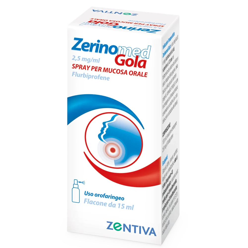 Zentiva Zerinomed Gola Spray 15ml Farmaci da banco