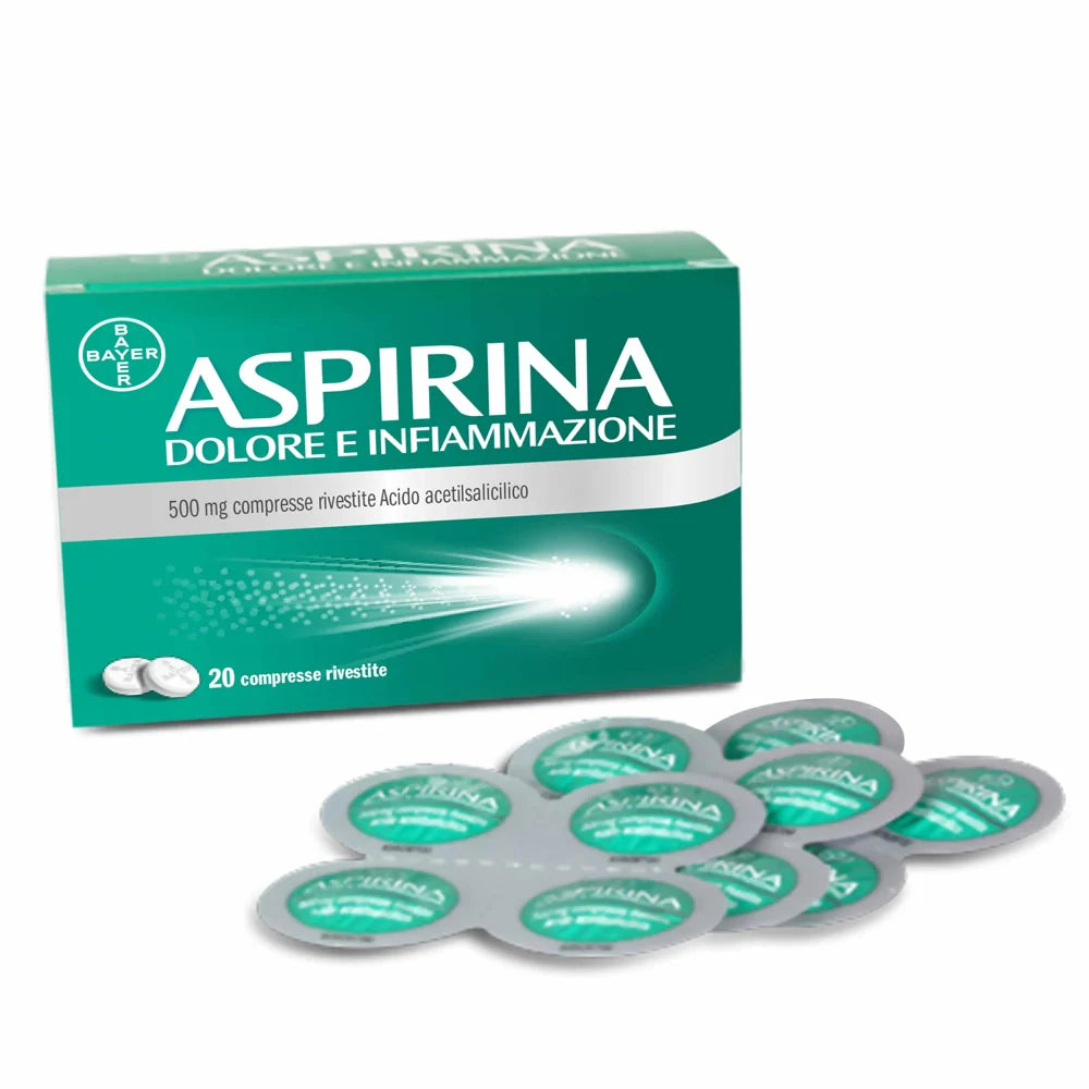 Bayer Aspirina Dolore 500 mg 20 Compresse Farmaci