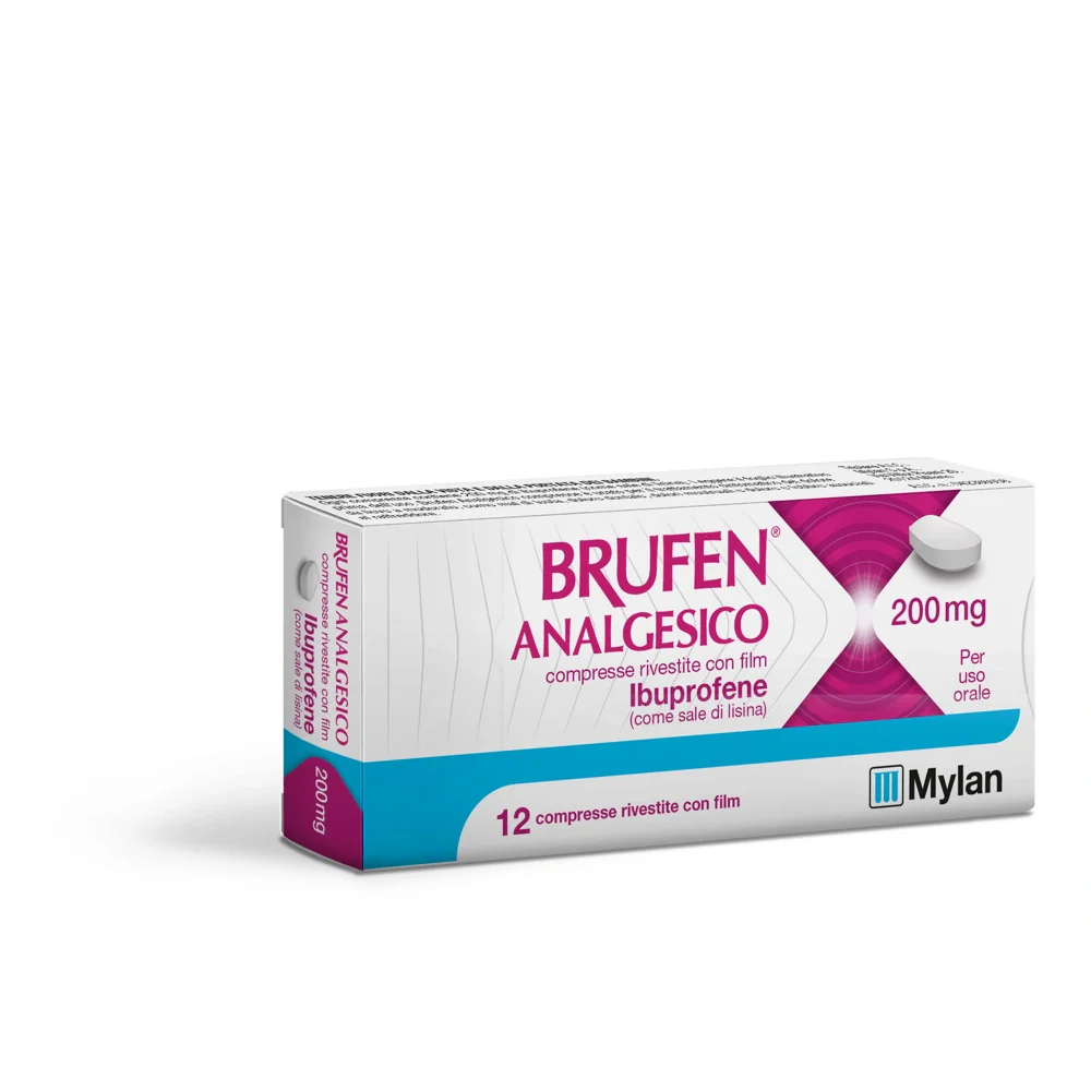 Mylan Brufen Analgesico 200 mg 12 Compresse