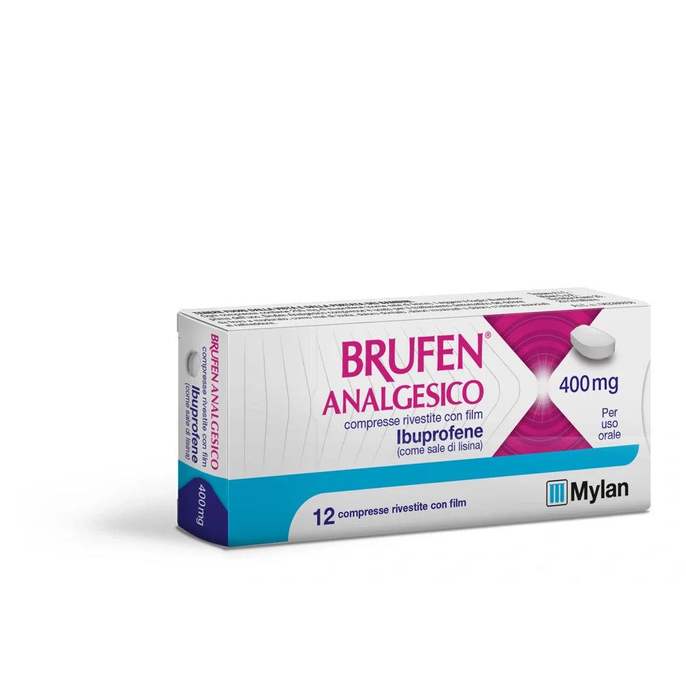 Mylan Brufen 400 mg Analgesico 12 Compresse Farmaci
