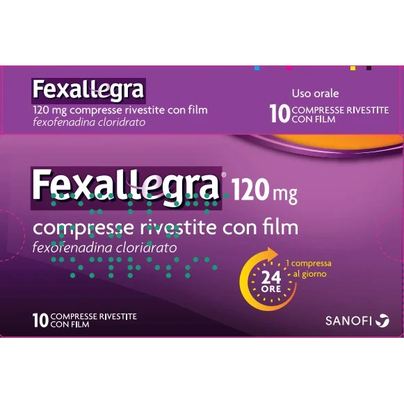 Opella Healthcare Fexallegra 120 mg 10 compresse rivestite Farmaci da banco