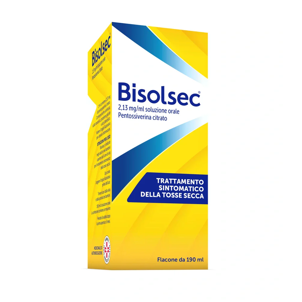 Opella Healthcare Bisolsec OS 190 ml Farmaco per Tosse