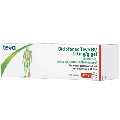 Teva Diclofenac Gel 120g Farmaci
