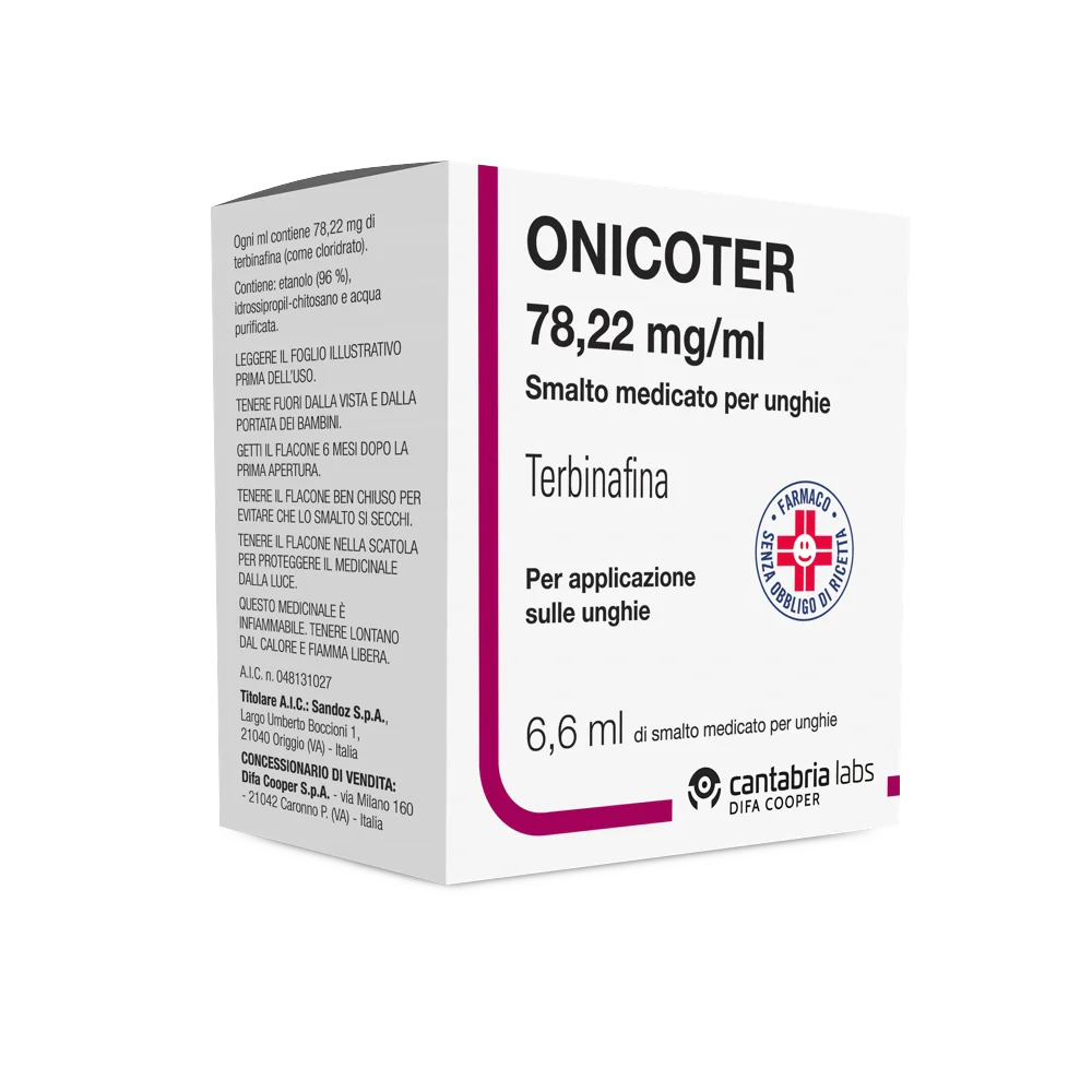 Sandoz Onicotera Smalto Medicato 6,6 ml Farmaci
