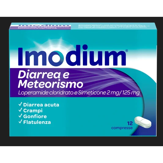 Kenvue Imodium Diarrea 12 Compresse Farmaci