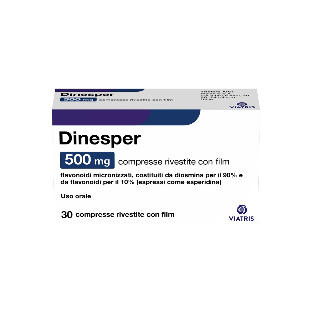Mylan Dinesper 500 mg 30 Compresse Rivestite