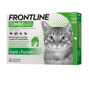 Frontline Combo 6 Pipette Per Gatti E Furetti