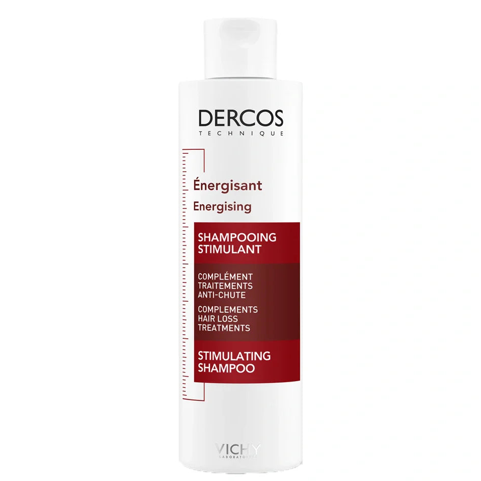 Vichy Shampoo Energizzante Dercos 200 ml, Cosmetici, Cura dei capelli