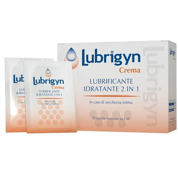 Uniderm Lubrigyn Crema Intima 20 Bustine da 2ml Parafarmaco