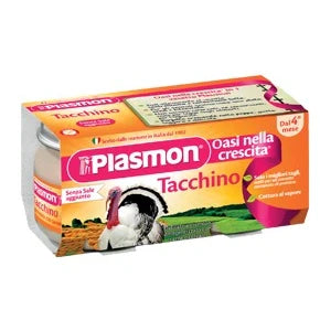 Plasmon Omogeneizzato Tacchino 80g Alimentazione prima infanzia