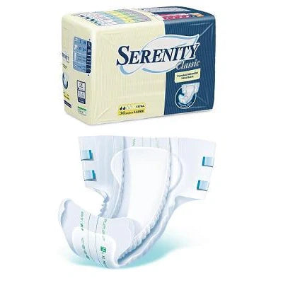 Serenity Pannolone Incontinenza Classic Super L 30 pezzi Dispositivo Medico