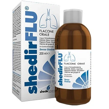 Shedir Pharma Shedirflu Sciroppo 200 ml Integratori