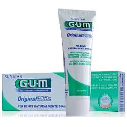 Sunstar GUM Original White Dentifricio 75 ml, igiene orale