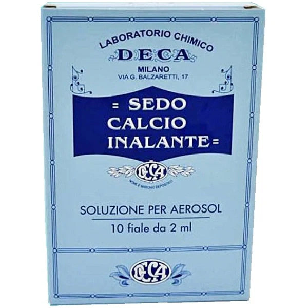 Deca Sedo Calcio Inalante 10 fiale da 2 ml Dispositivo medico
