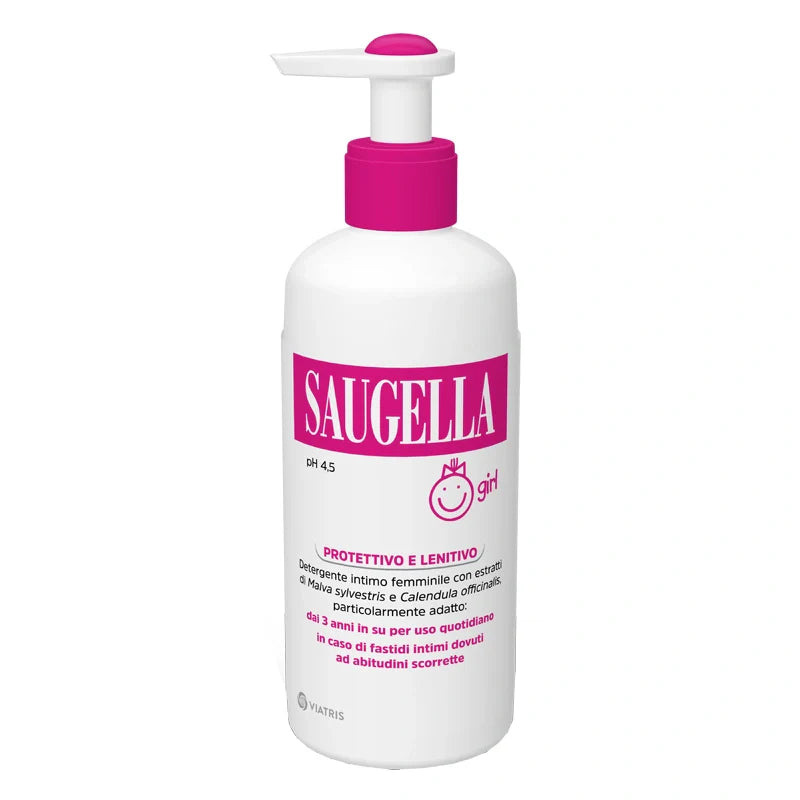 Meda Pharma Saugella Girl PH Neu 200 ml Detergente intimo
